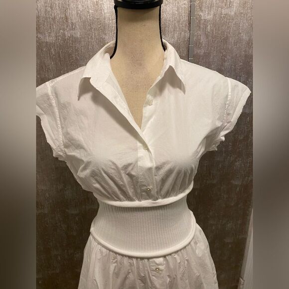 T Alexander Wang 100% cotton white dress, size 2 - Picture 6 of 14